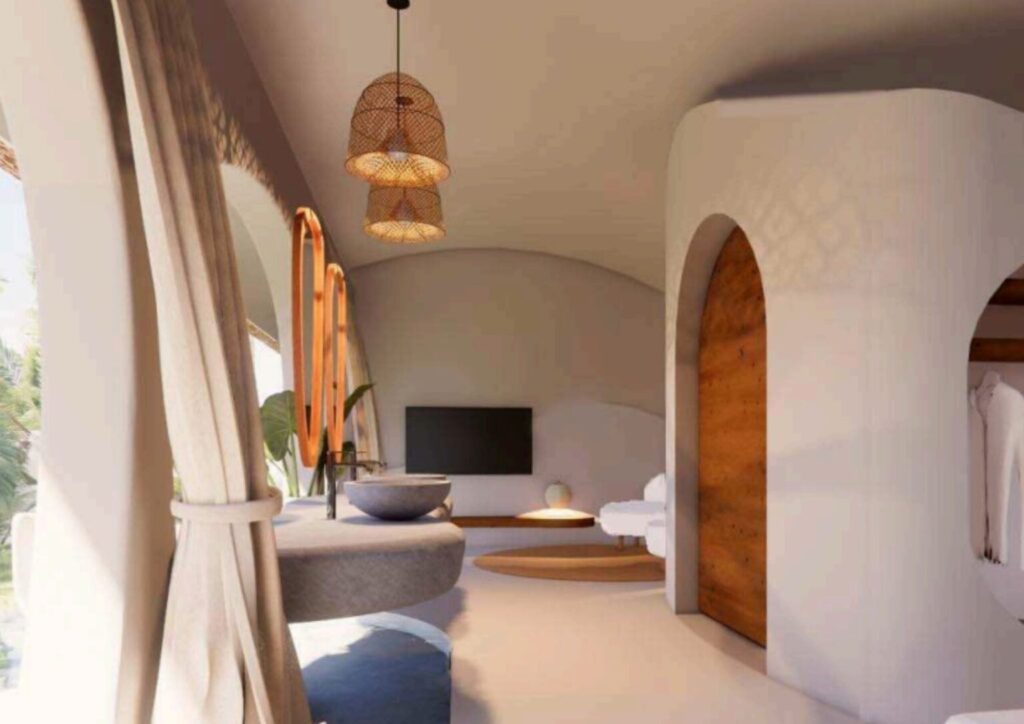 Habitación de Villa Esmeralda.